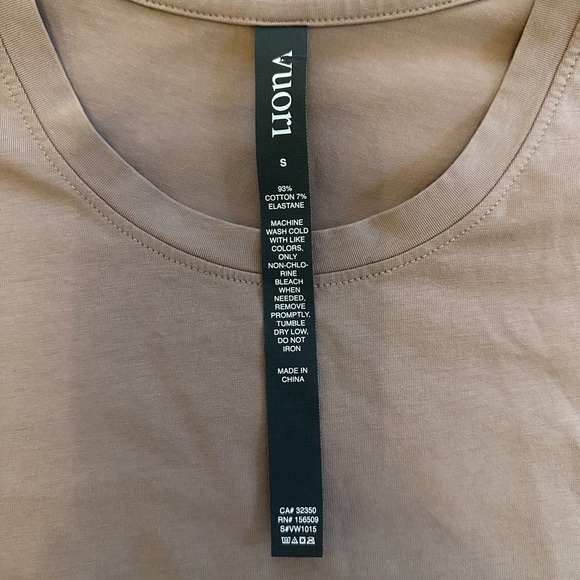 Vuori mauve t shirt size small NWT - Picture 2 of 5